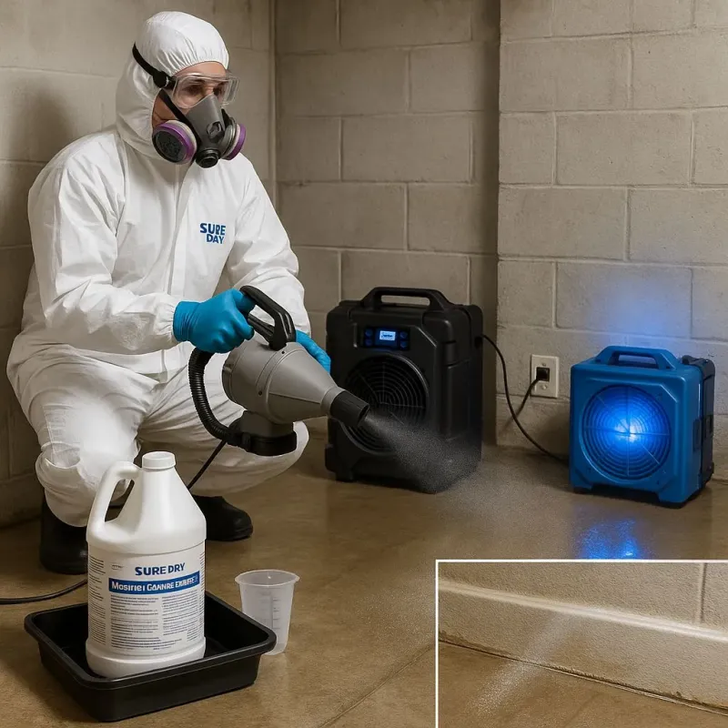 Sanitization and Odor Removal process in Brookhaven, WV